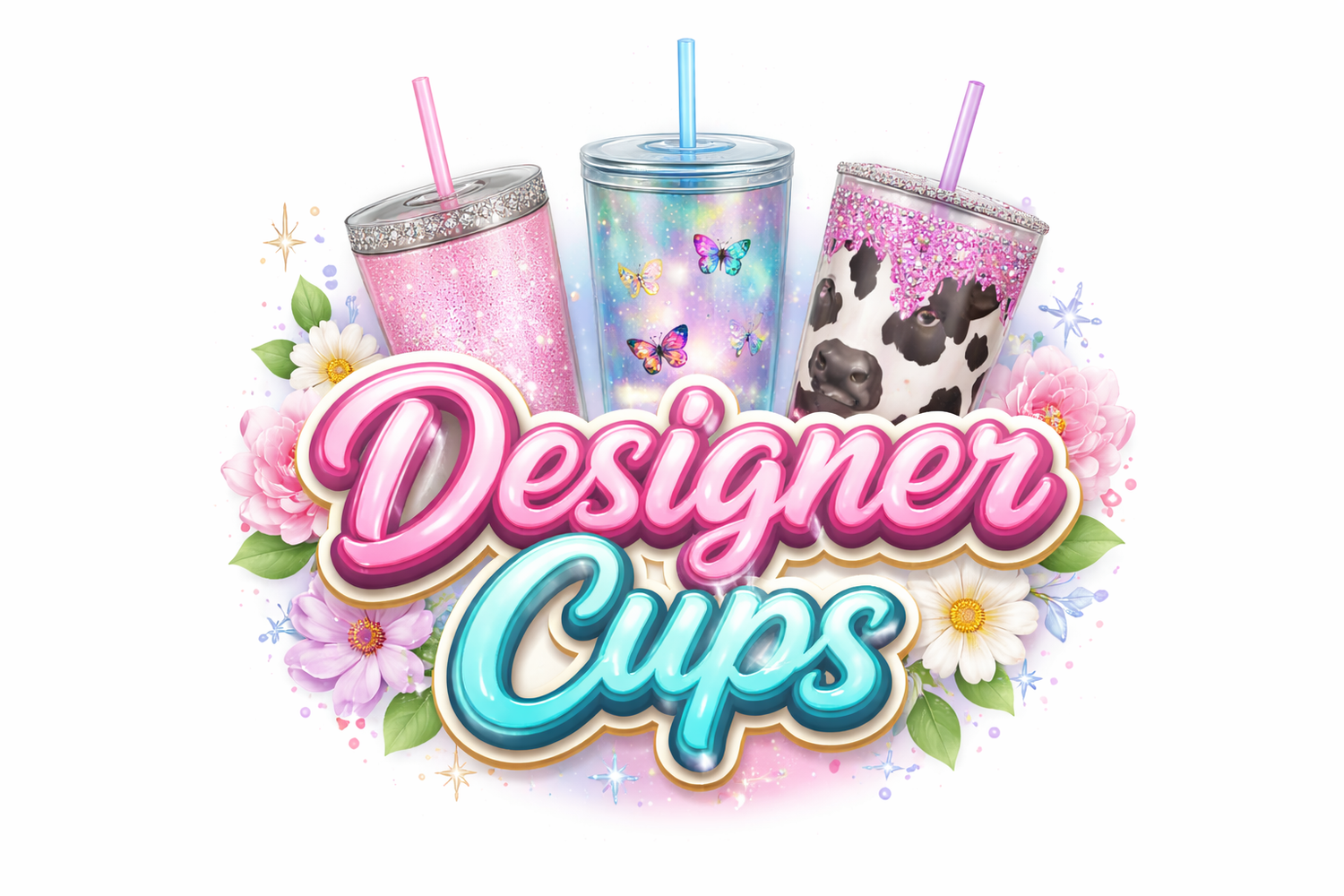 Premade Designer Cups