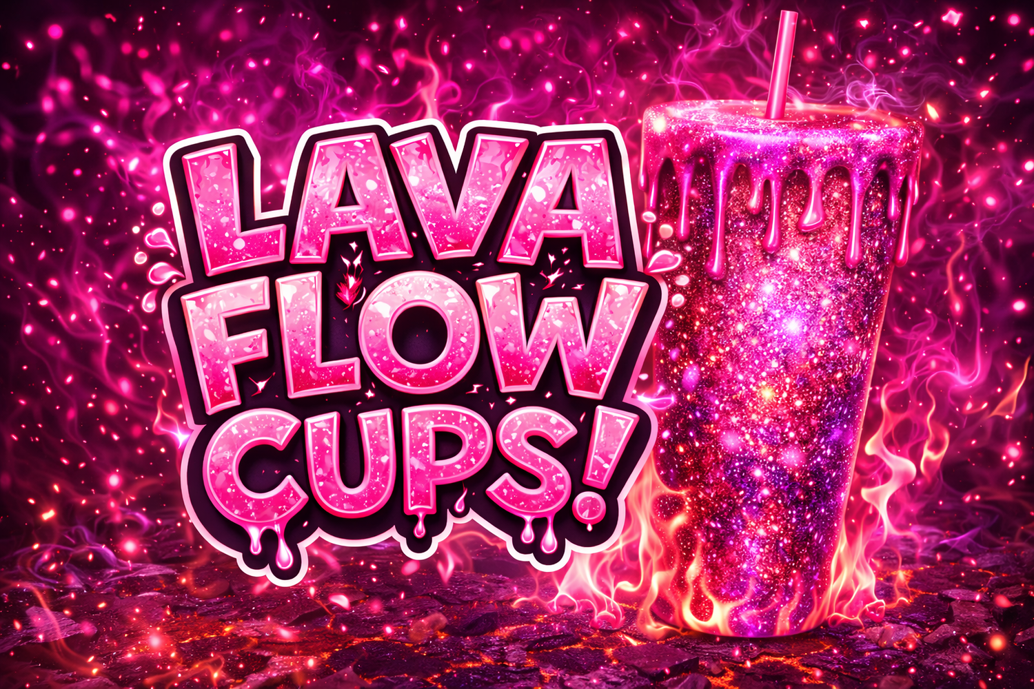 Premade Lava Flow Cups