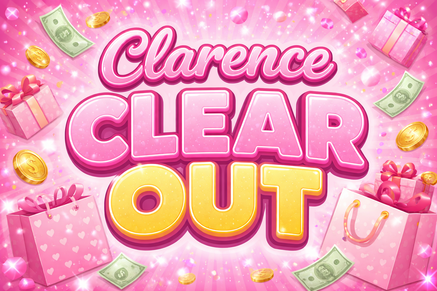 Clearance clear out ￼